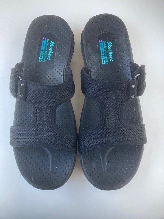 Skechers Shoes - Skechers Outdoor Lifestyle Black Sandals Womens 9 Beach Casual